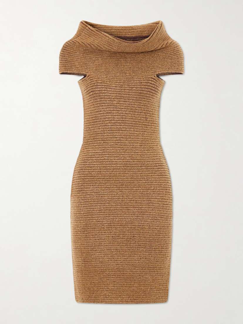 Magda Butrym Knitted Jersey Midi Dress
