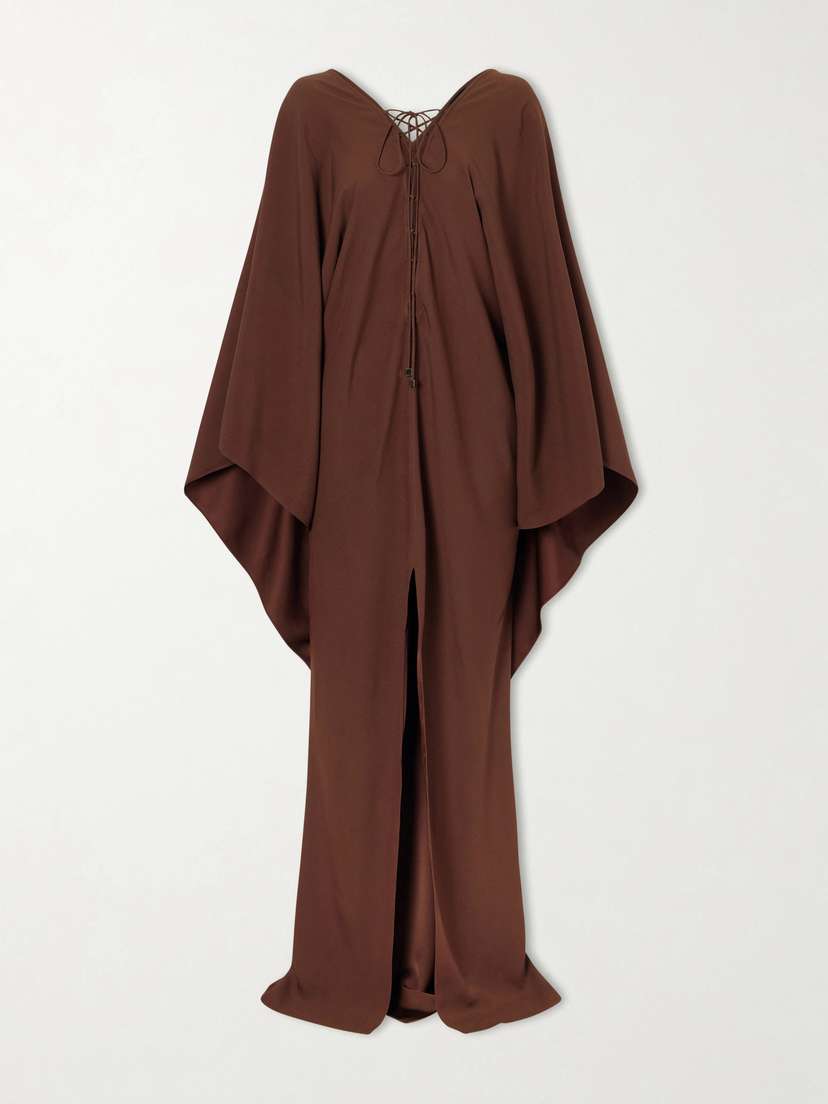 Taller Marmo Sahara Lace-up Cady Gown | Thumbnail 5 Taller Marmo Sahara Lace-up Cady Gown | Thumbnail 5