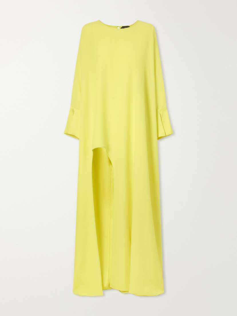 Taller Marmo Namib Draped Crepe Gown