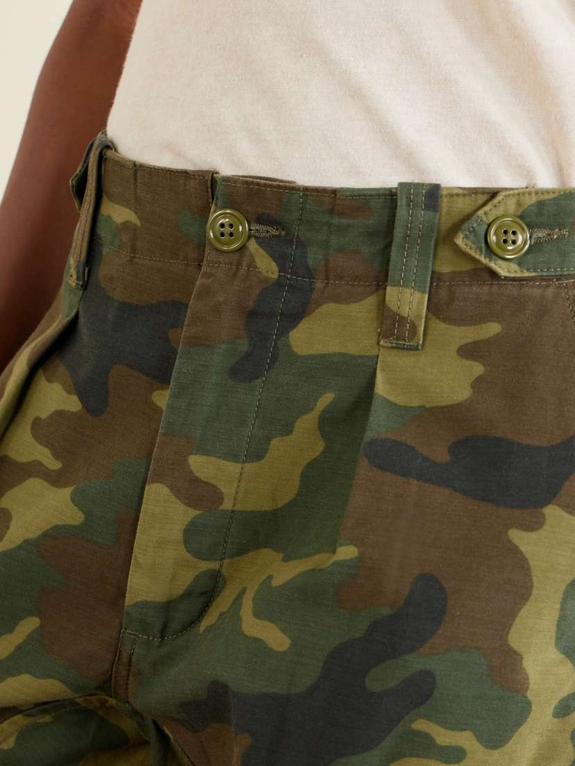 R13 Printed Cotton-canvas Barrel-leg Cargo Pants | Thumbnail 5 R13 Printed Cotton-canvas Barrel-leg Cargo Pants | Thumbnail 5