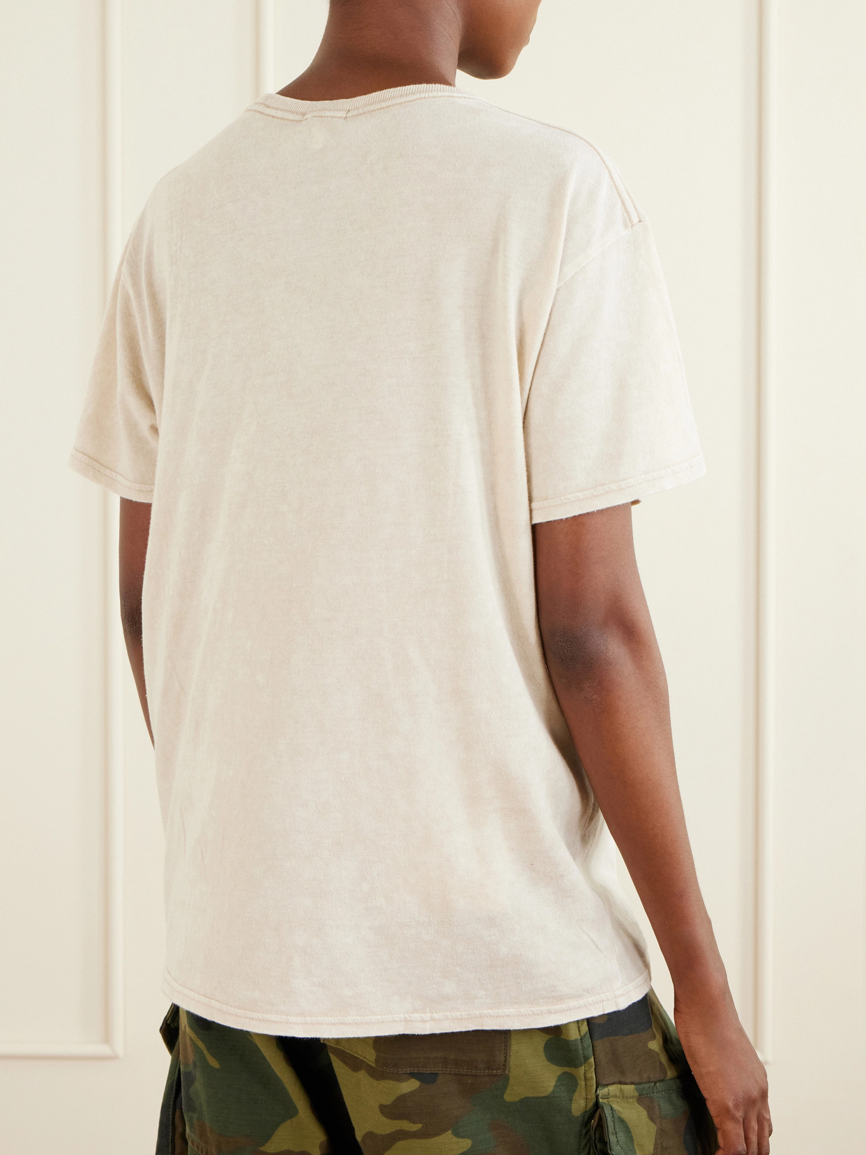 Cotton And Cashmere-Blend T-Shirt