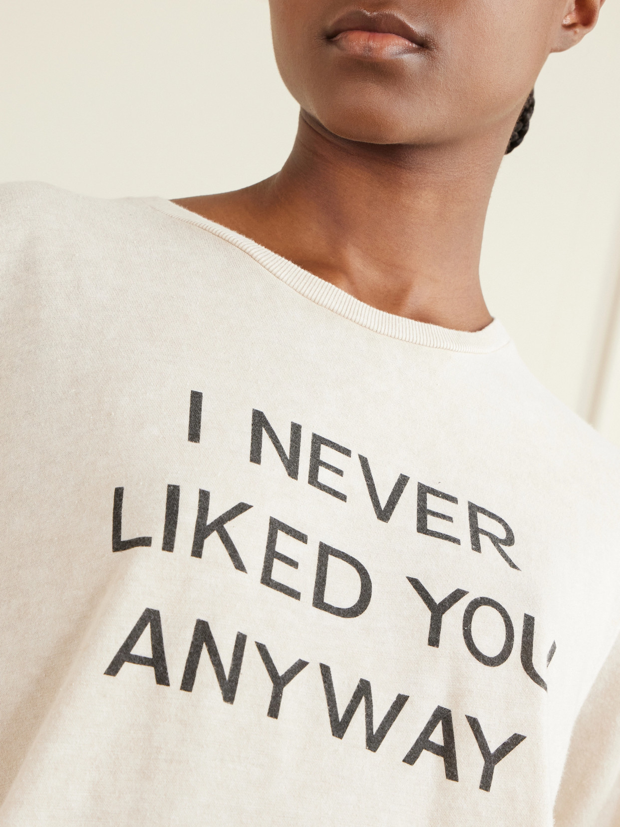 Cotton And Cashmere-Blend T-Shirt