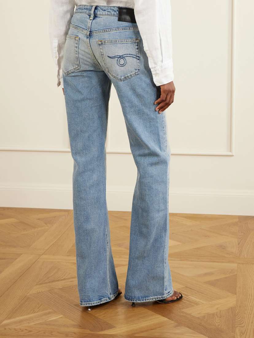 R13 Boy Flare Low-rise Jeans | Thumbnail 4 R13 Boy Flare Low-rise Jeans | Thumbnail 4