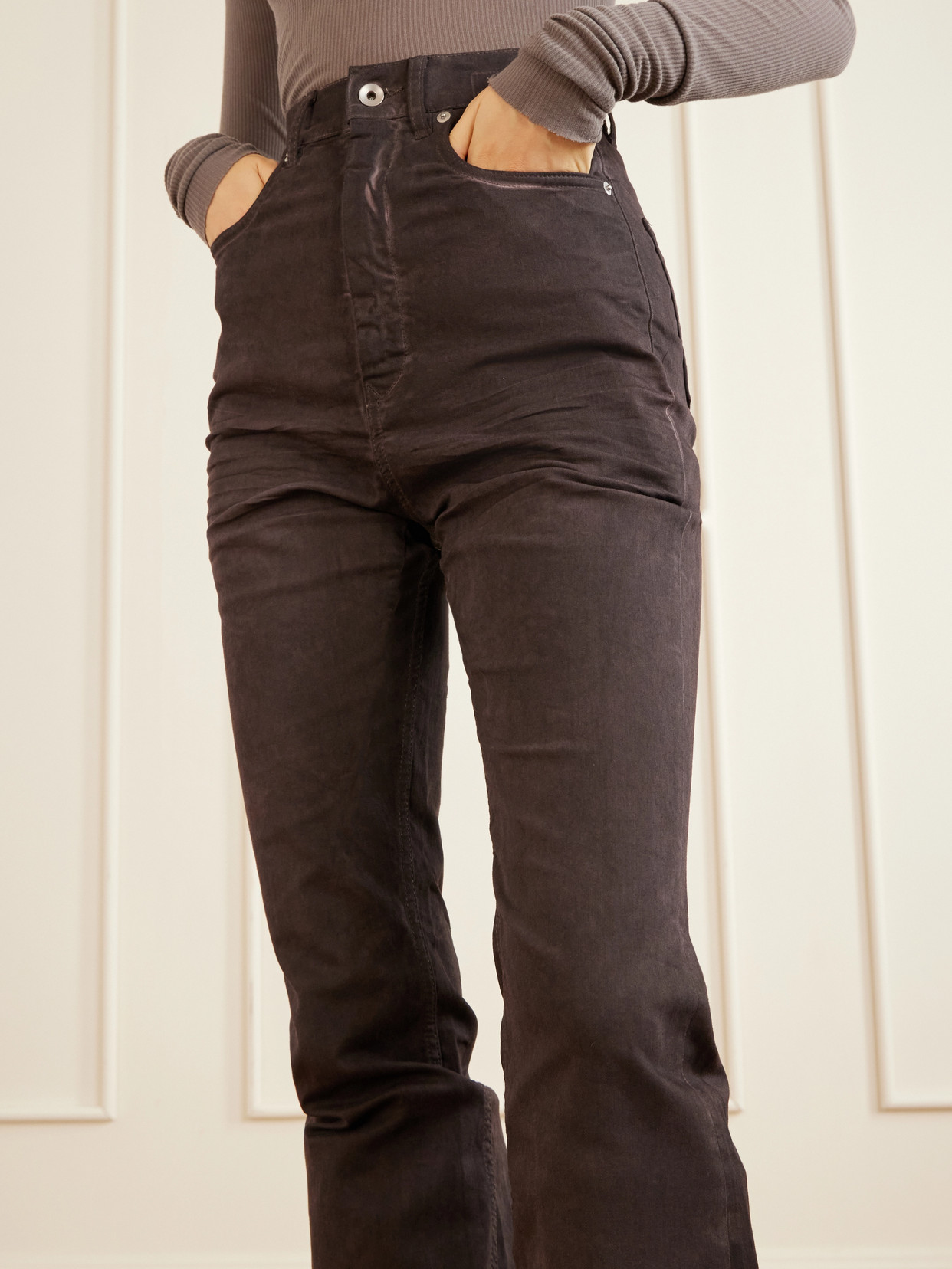 Bolan High-Waist Flared Jeans