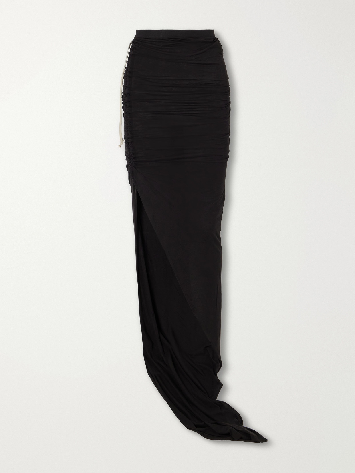 Drkshdw Ruched Cotton-Jersey Maxi