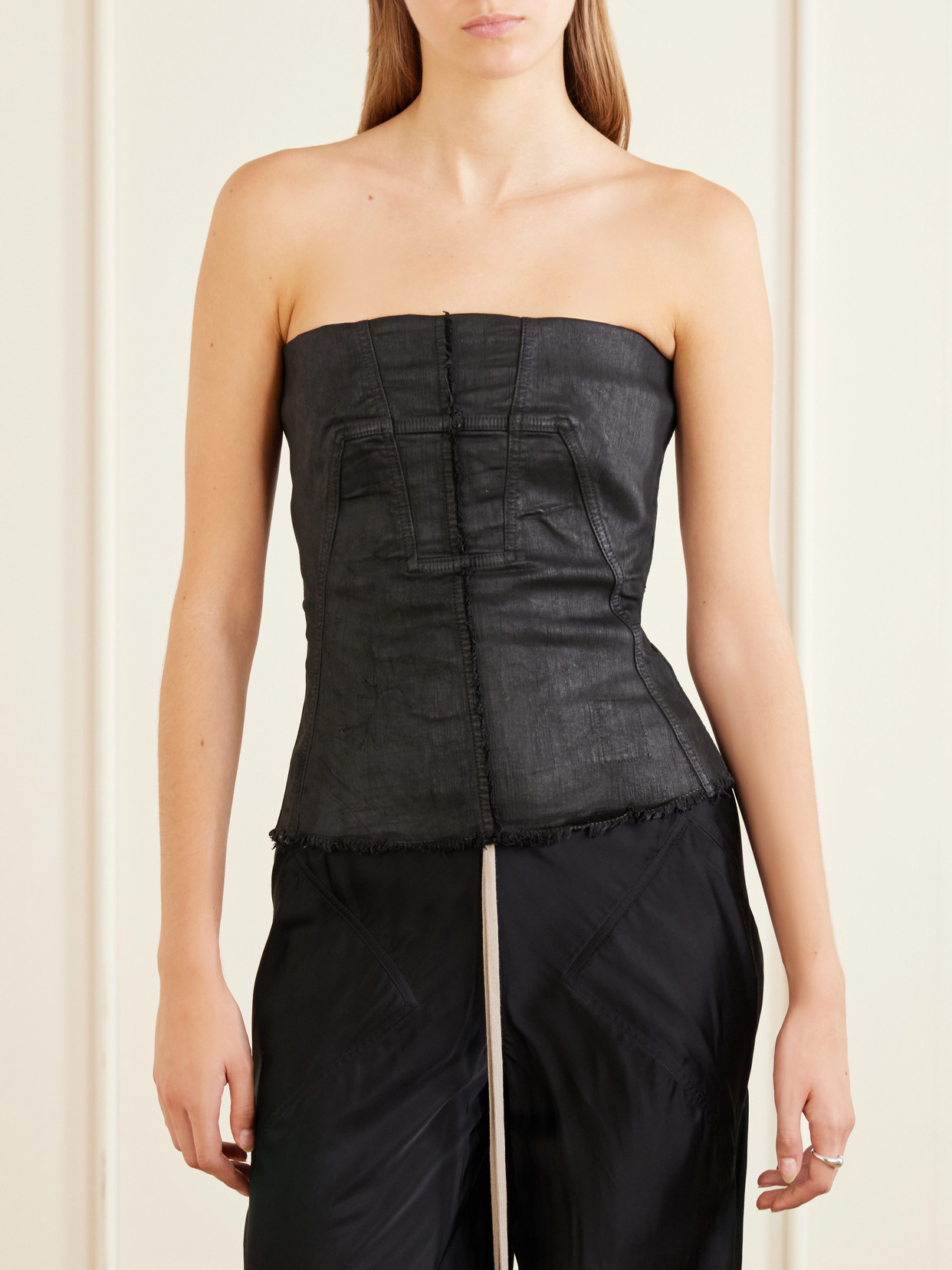Temple Denim Boustier