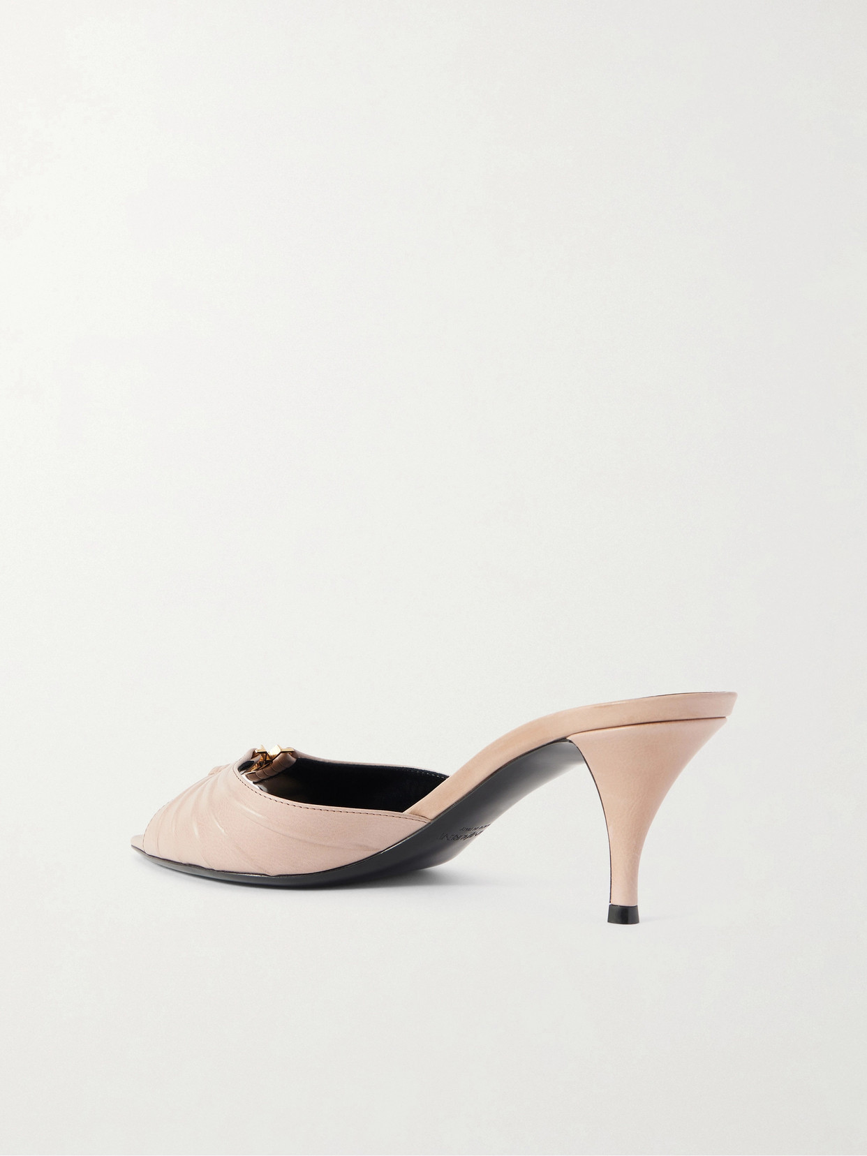 Babylone Embellished Gathered Mules