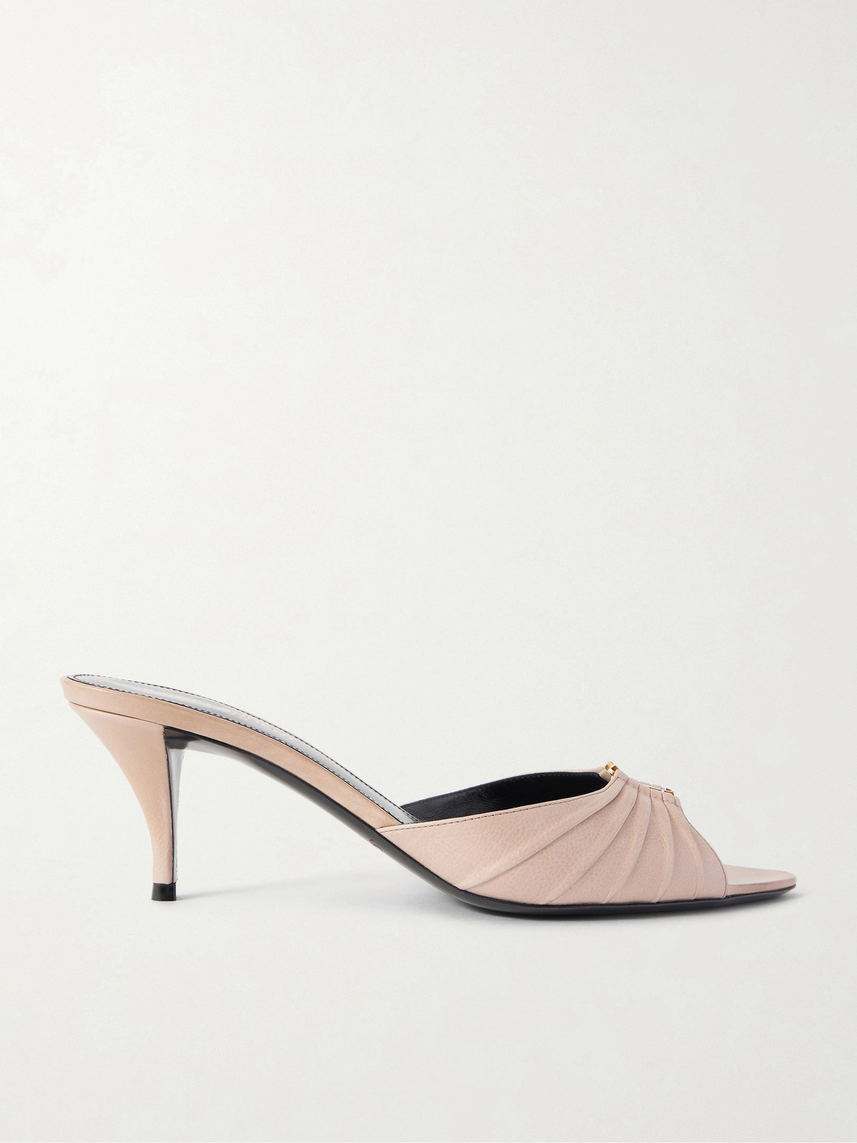 Babylone Embellished Gathered Mules