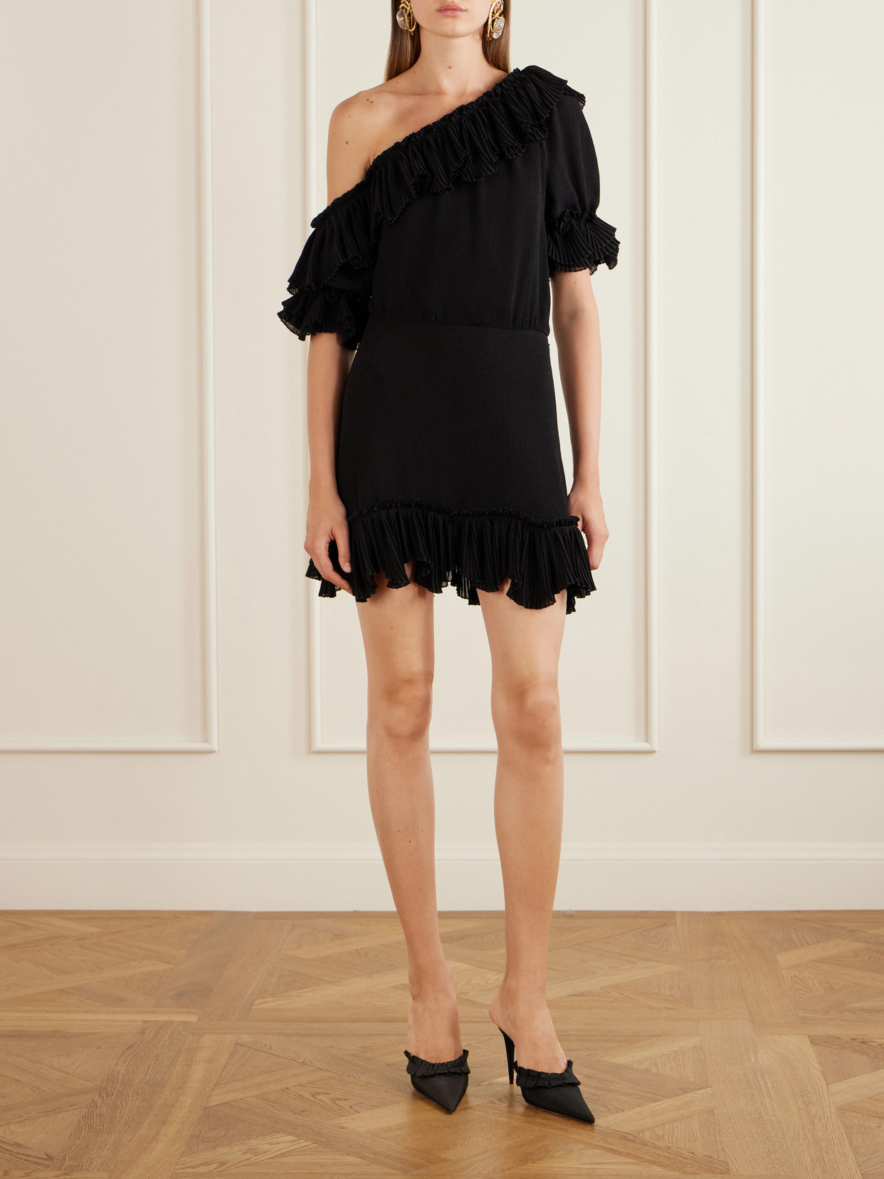 Madeleine 95 Taffeta Pumps