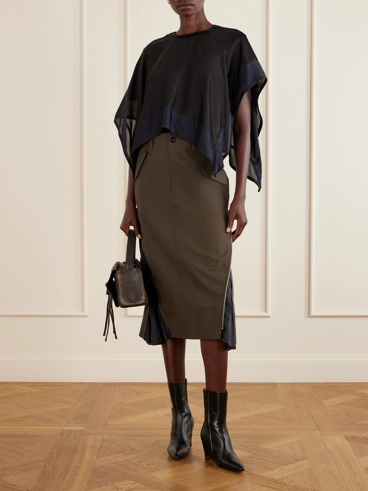 Weather Cotton-Twill Midi