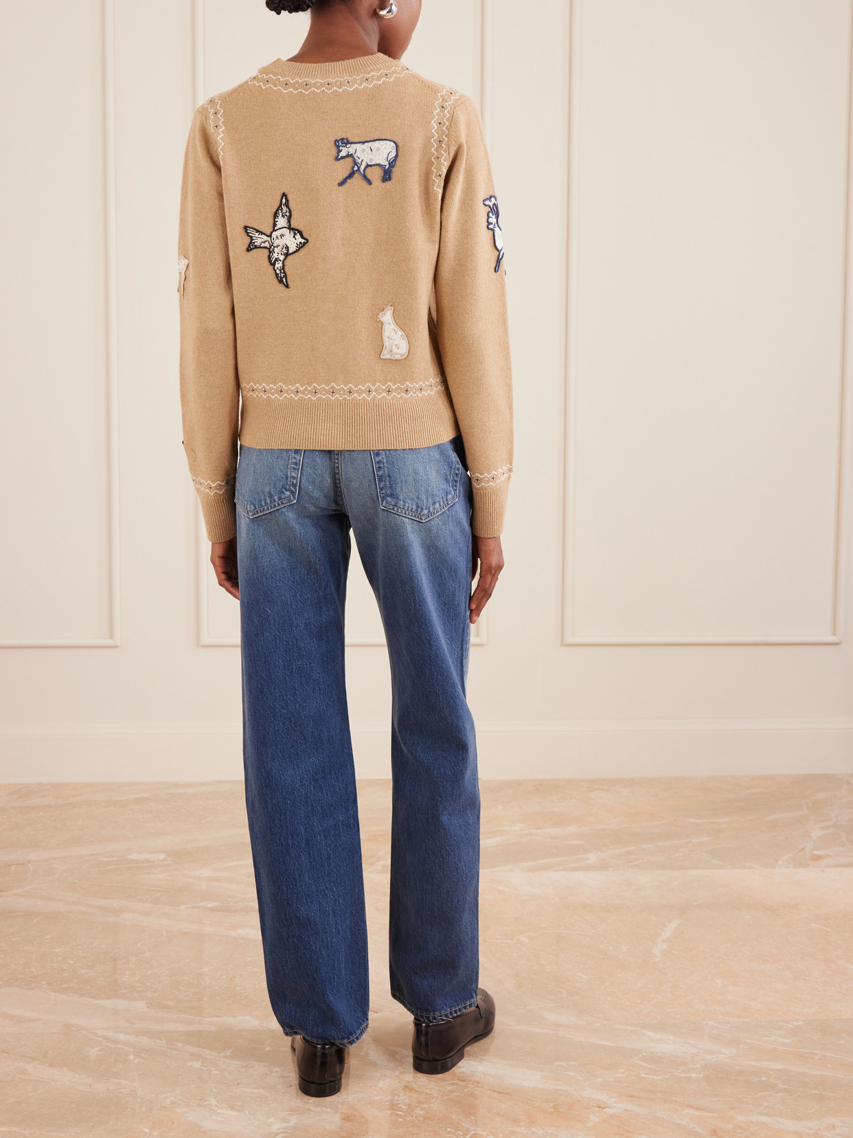 Winslow Appliquéd Cardigan