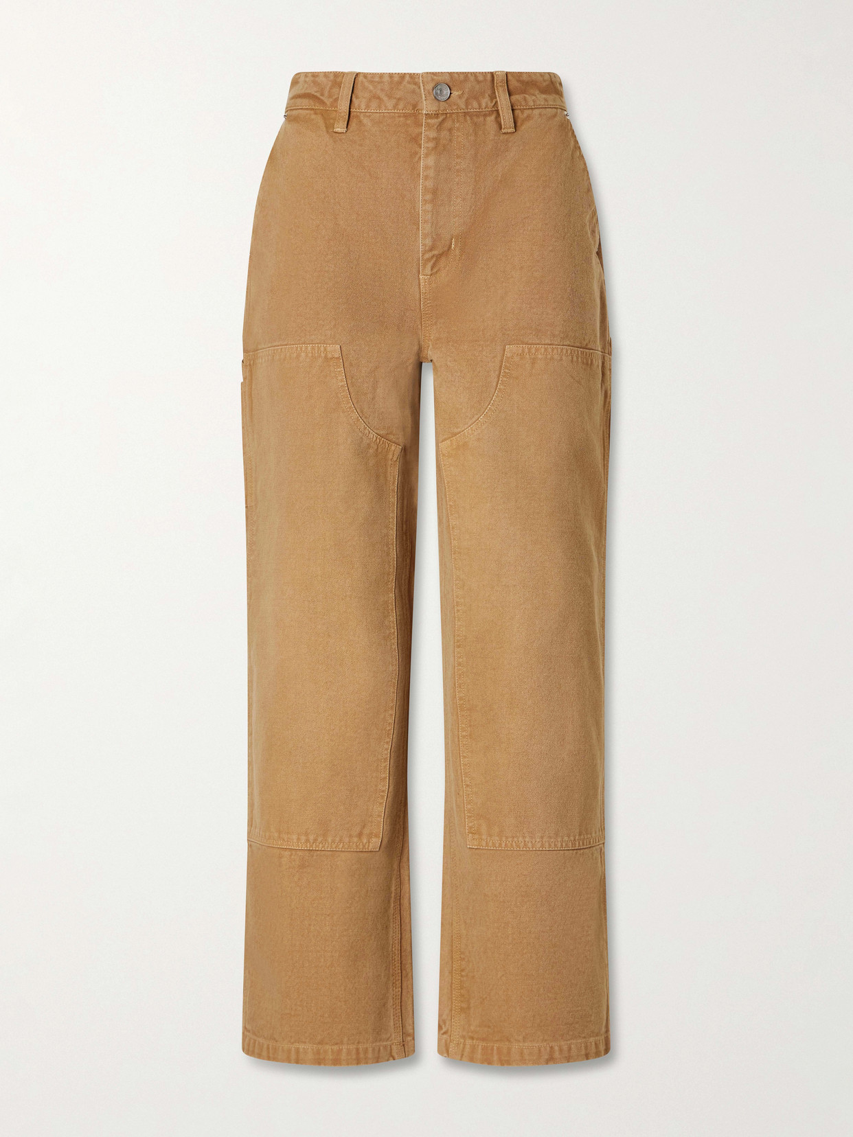 Sea Winslow Cotton Wide-leg Pants In Brown