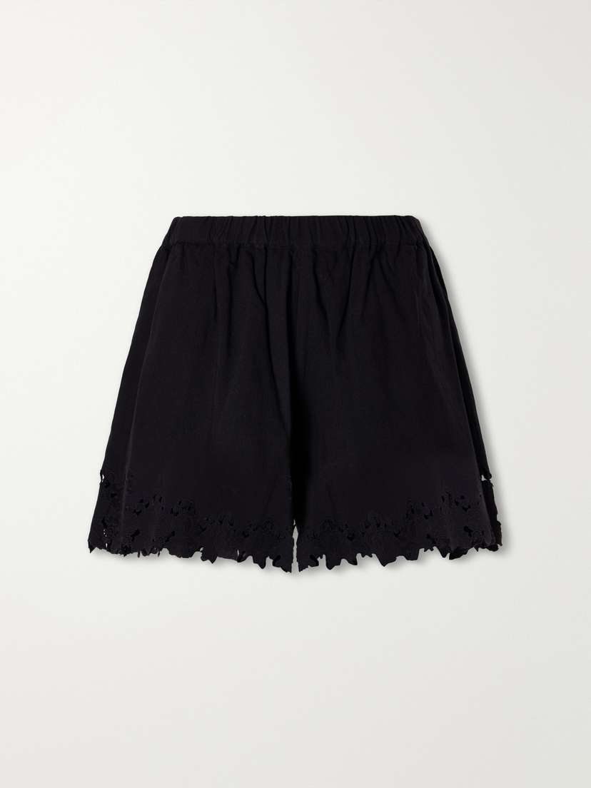 Sea Eleannora Embroidered Cotton And Linen-blend Shorts | Thumbnail 6 Sea Eleannora Embroidered Cotton And Linen-blend Shorts | Thumbnail 6