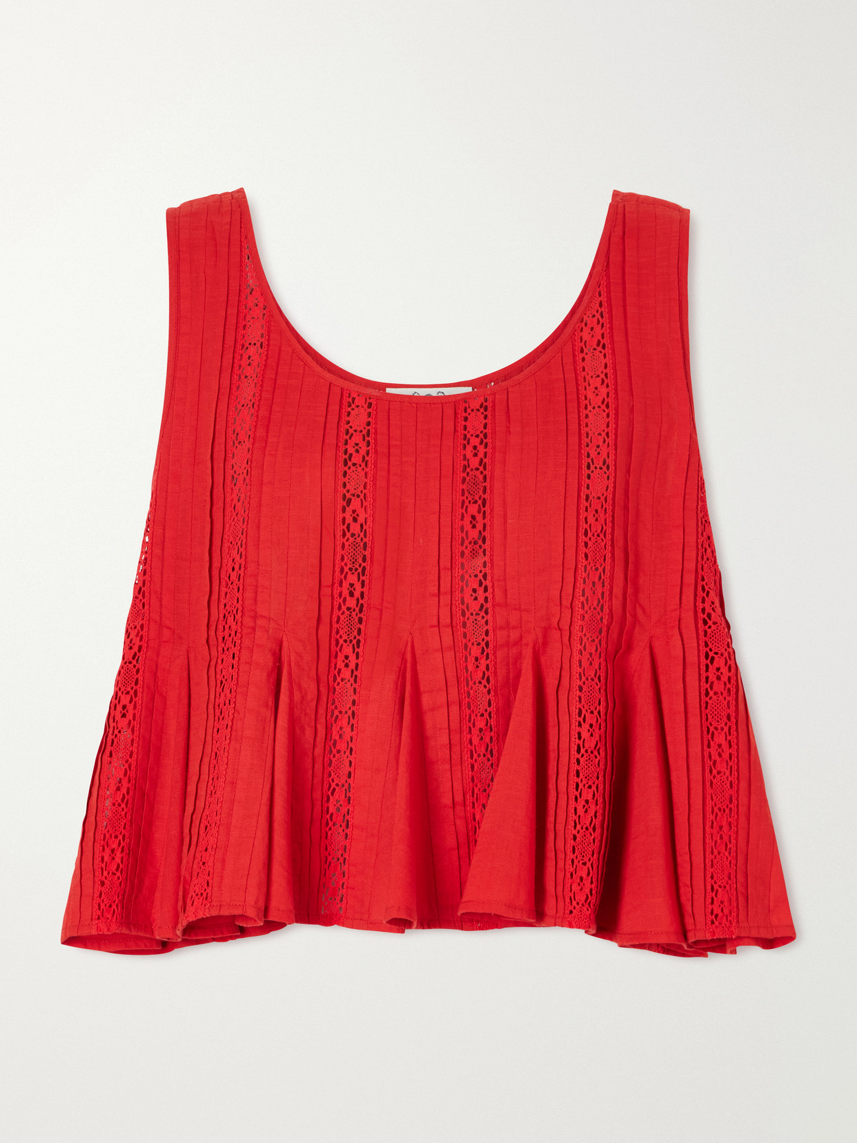 Sea Pippa Embroidered Cotton Tank