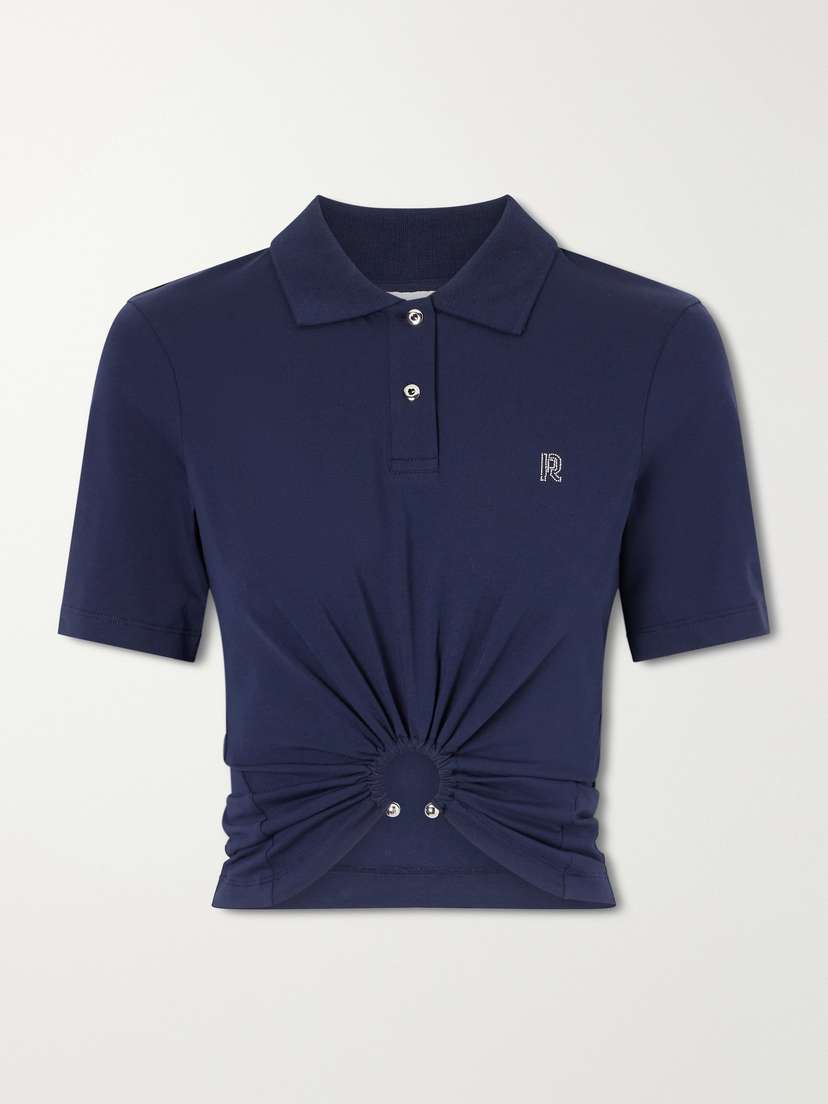 Rabanne Embellished Cotton-blend Shirt | Thumbnail 5