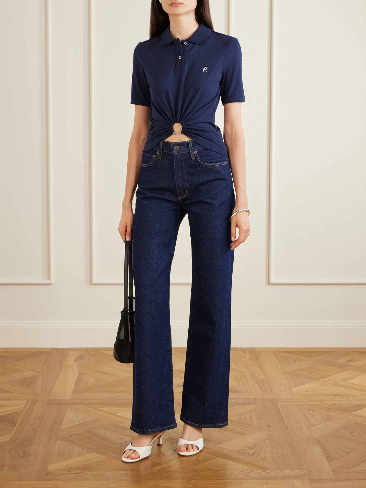 Embellished Cotton-Blend Shirt
