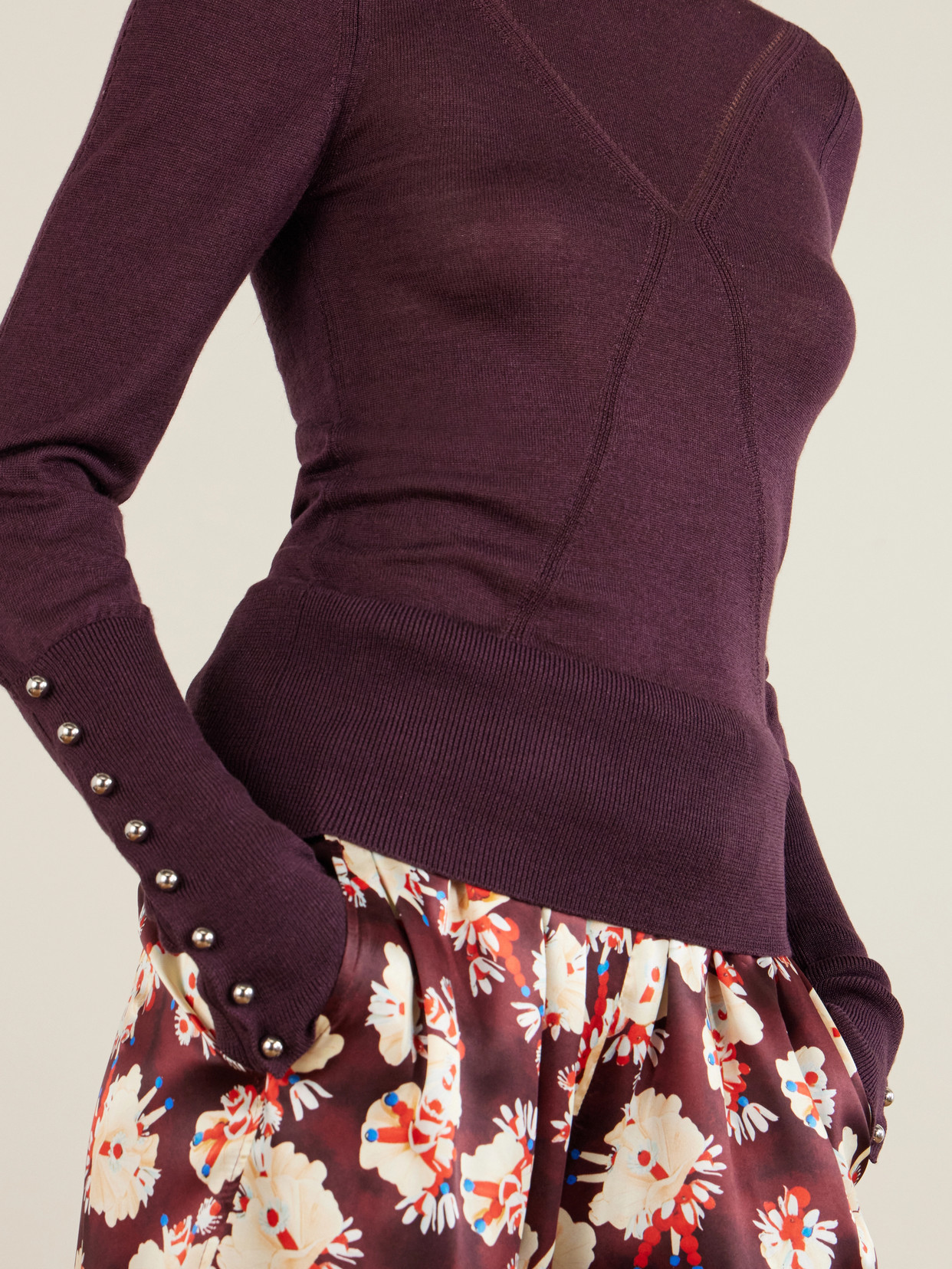 And Silk-Blend Sweater