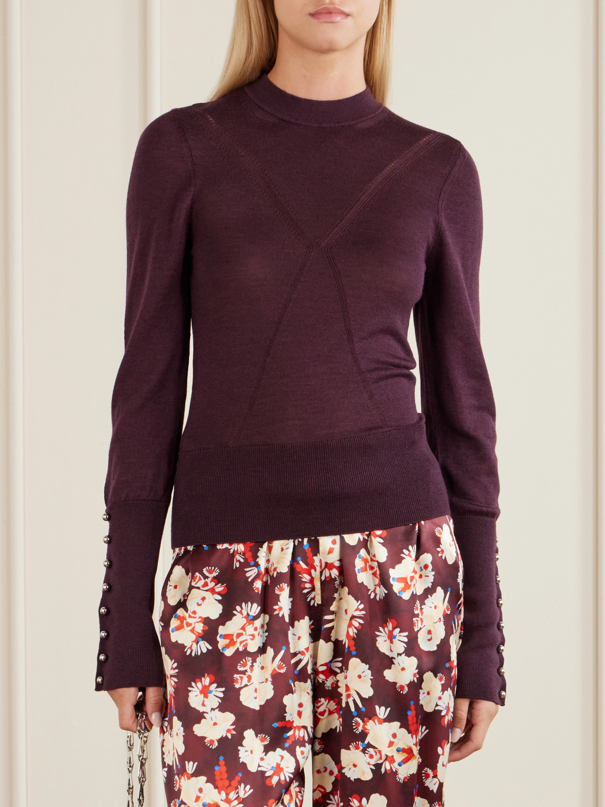 And Silk-Blend Sweater