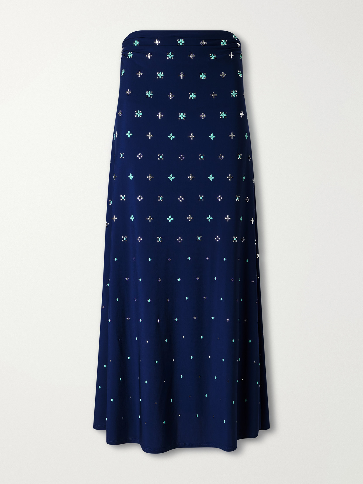 Embellished Stretch-Jersey Maxi