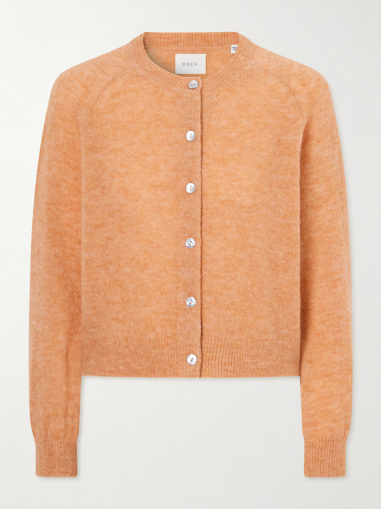 DÔEN - Petra Alpaca Cardigan - Orange