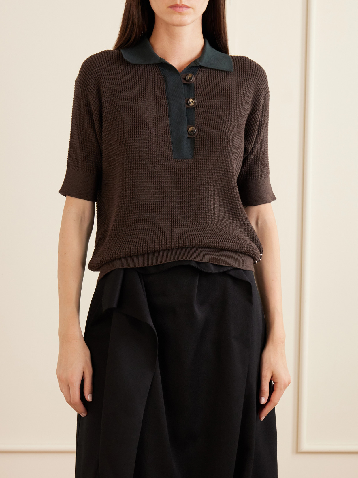 Cotton-Blend Polo