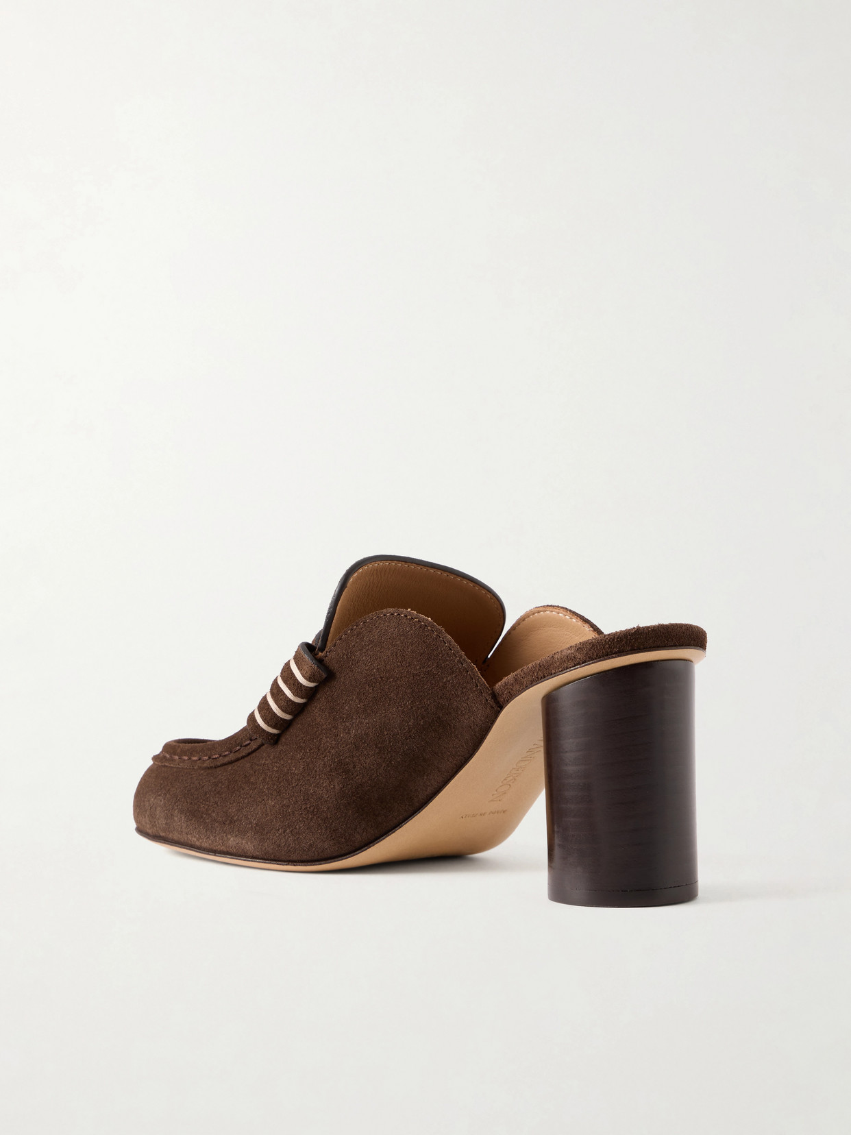 Suede Mule Pumps