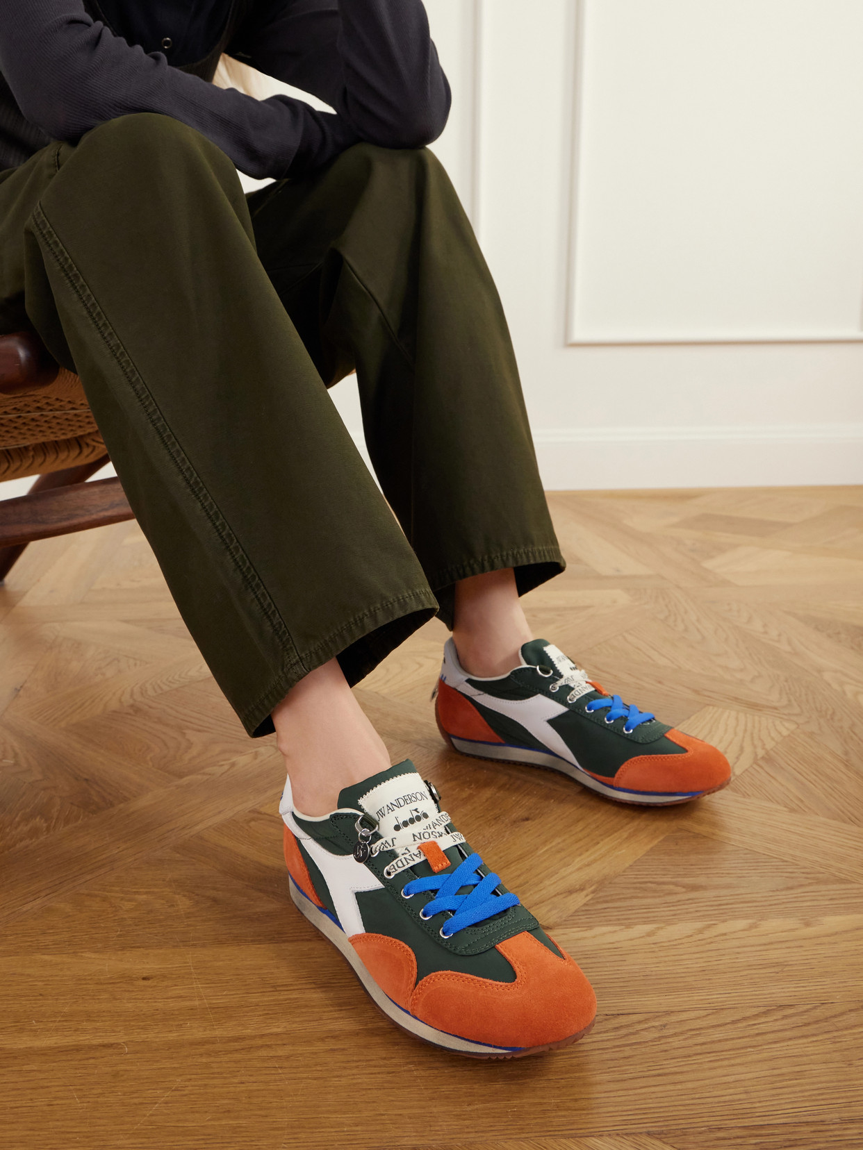 + Diadora Equipe Leather And Sneakers