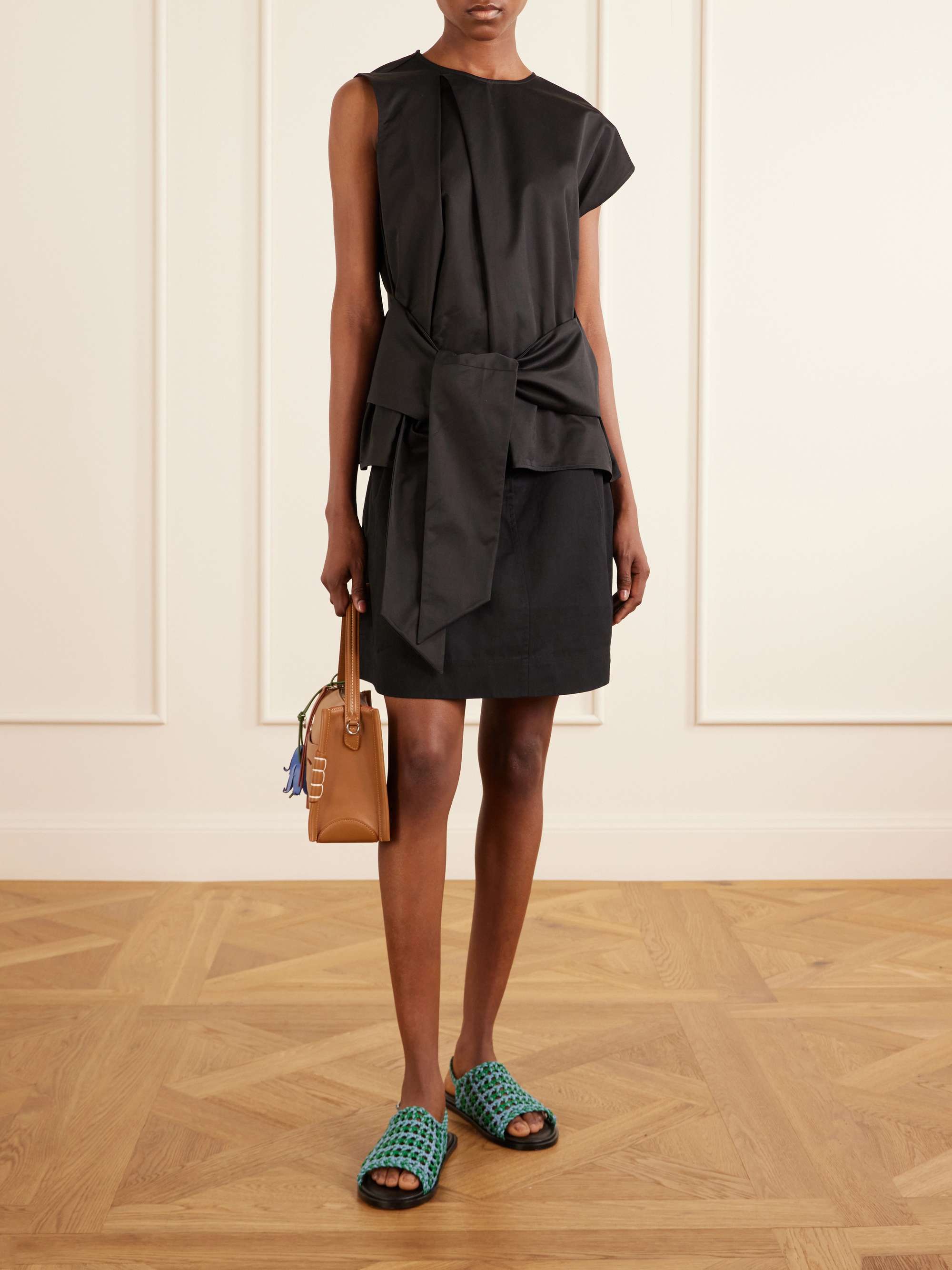 JW ANDERSON Woven leather sandals | NET-A-PORTER