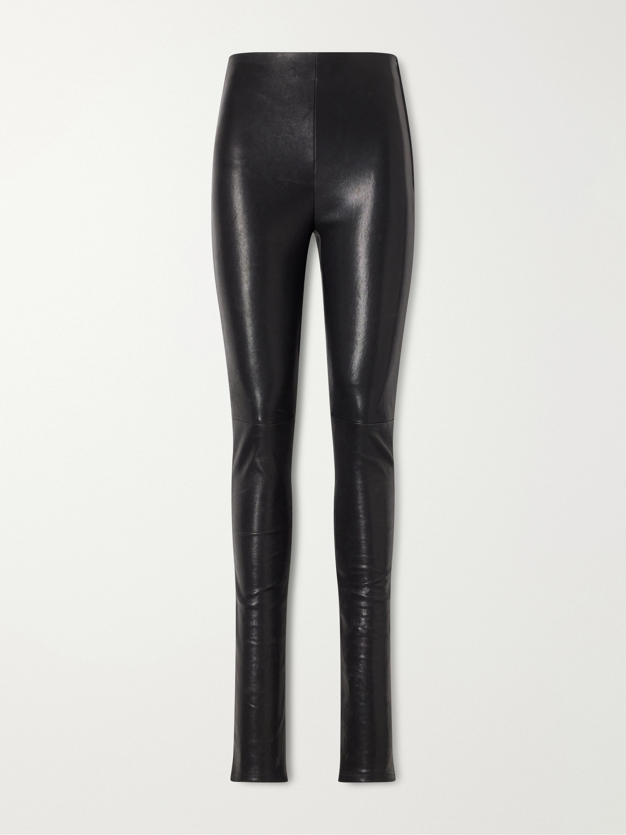 ANN DEMEULEMEESTER Florence leather skinny pants