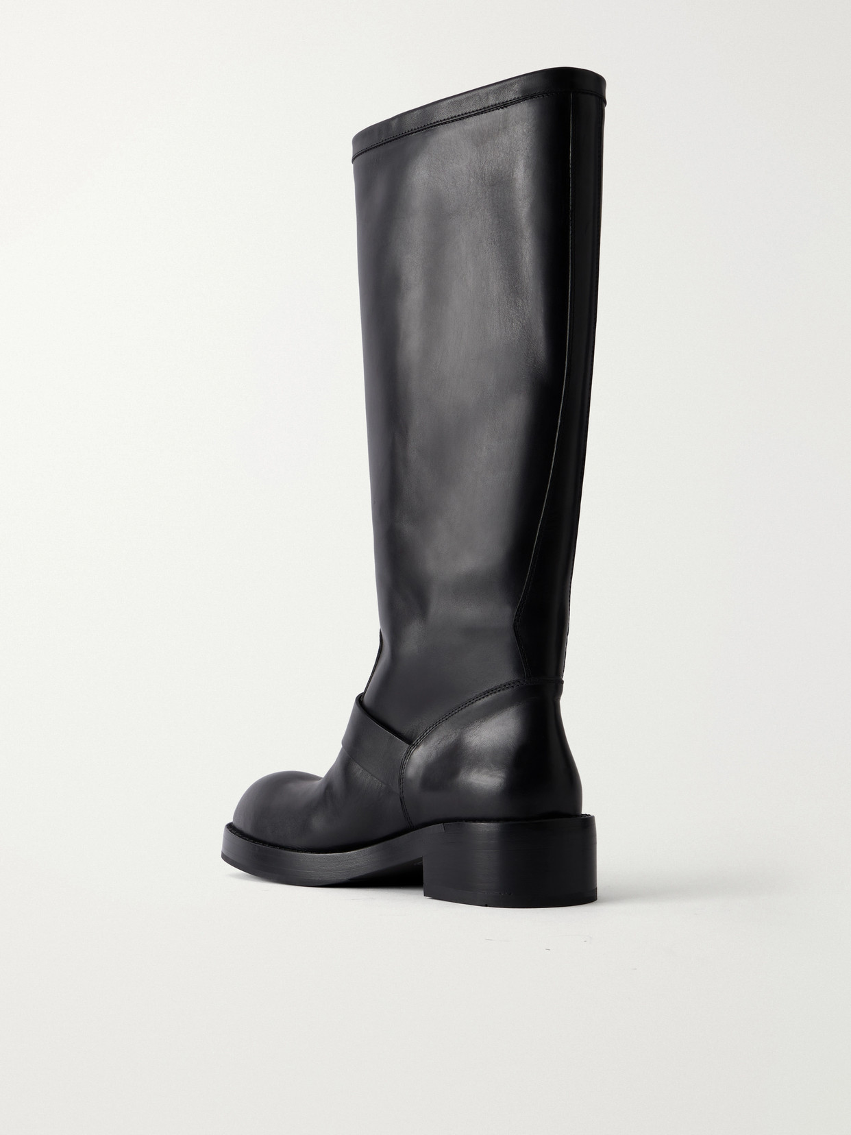 Arwa Leather Knee Boots