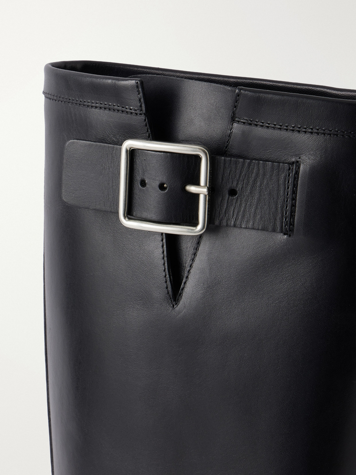 Arwa Leather Knee Boots