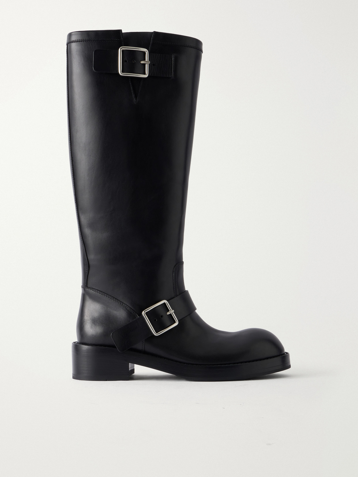 Arwa Leather Knee Boots