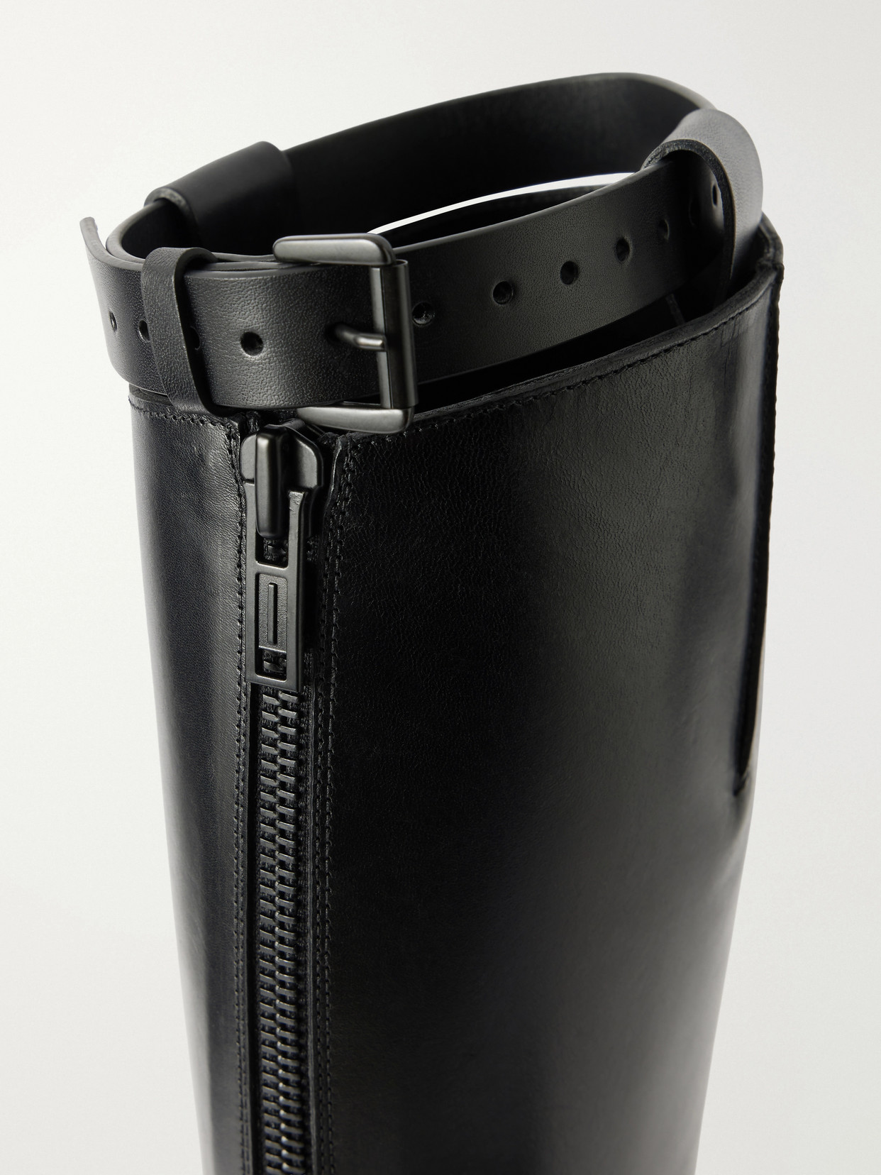 Stan Leather Knee Boots