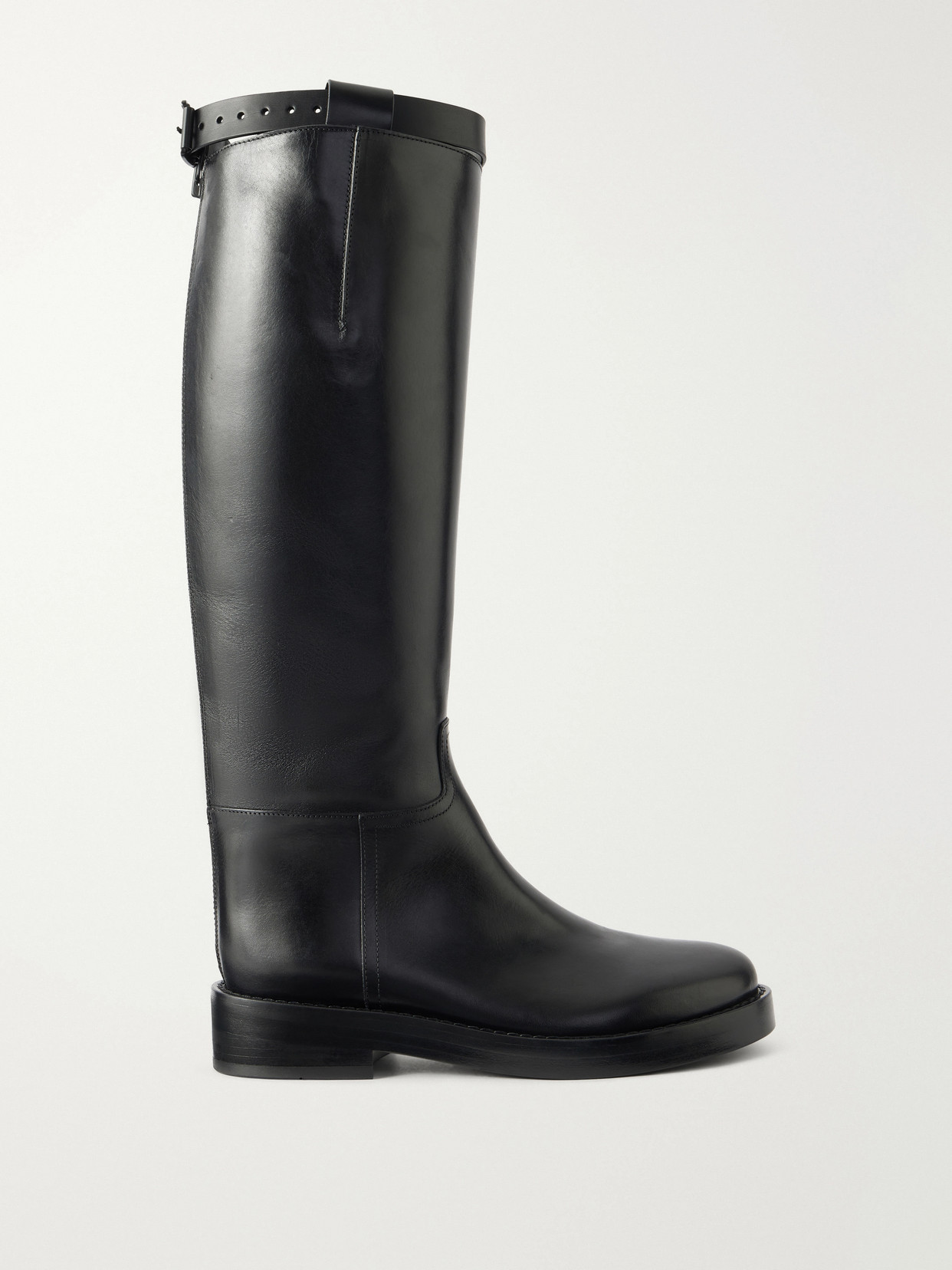 Stan Leather Knee Boots
