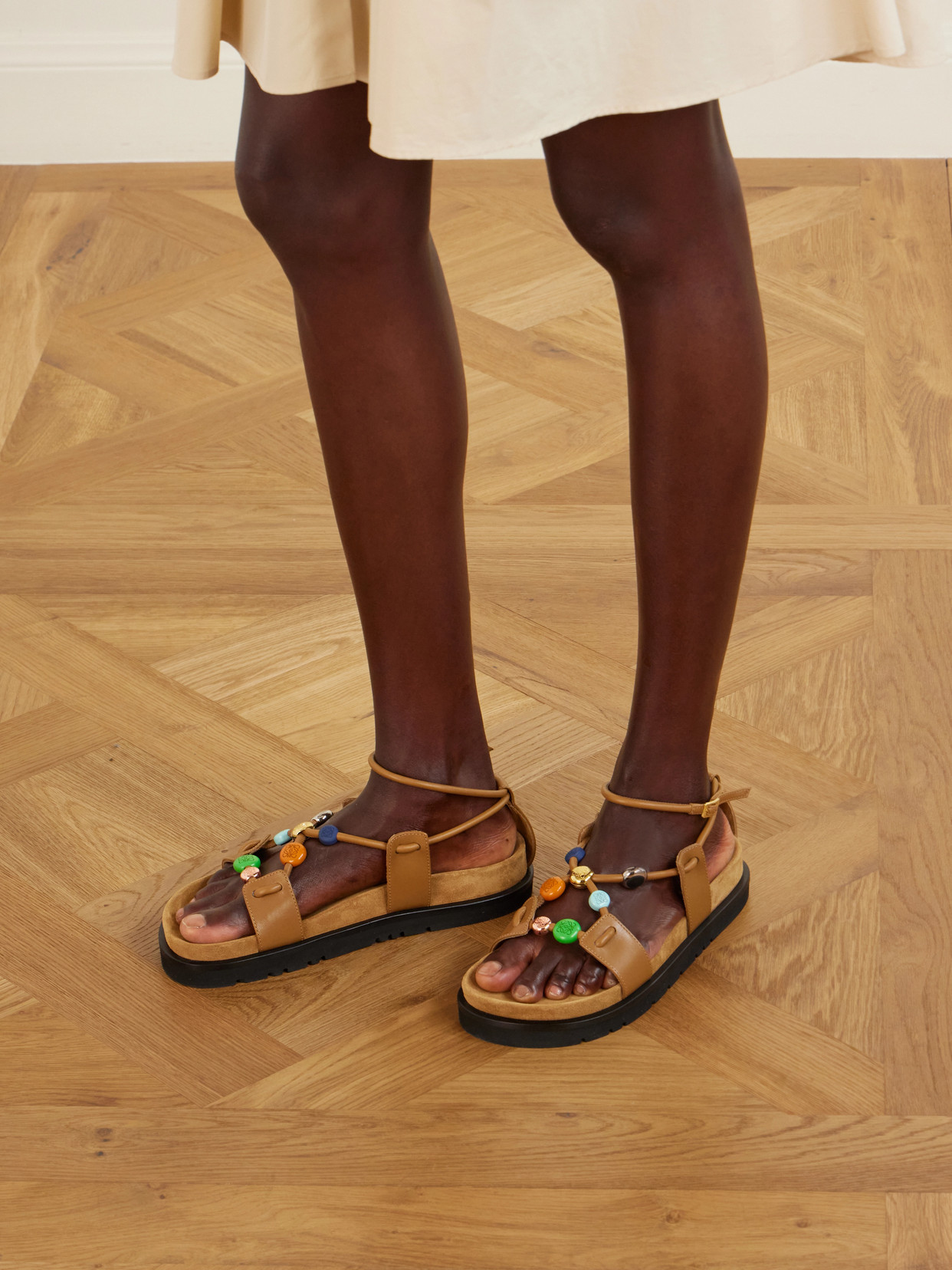 + Paula'S Ibiza Pebble Beads Fussbett Sandals