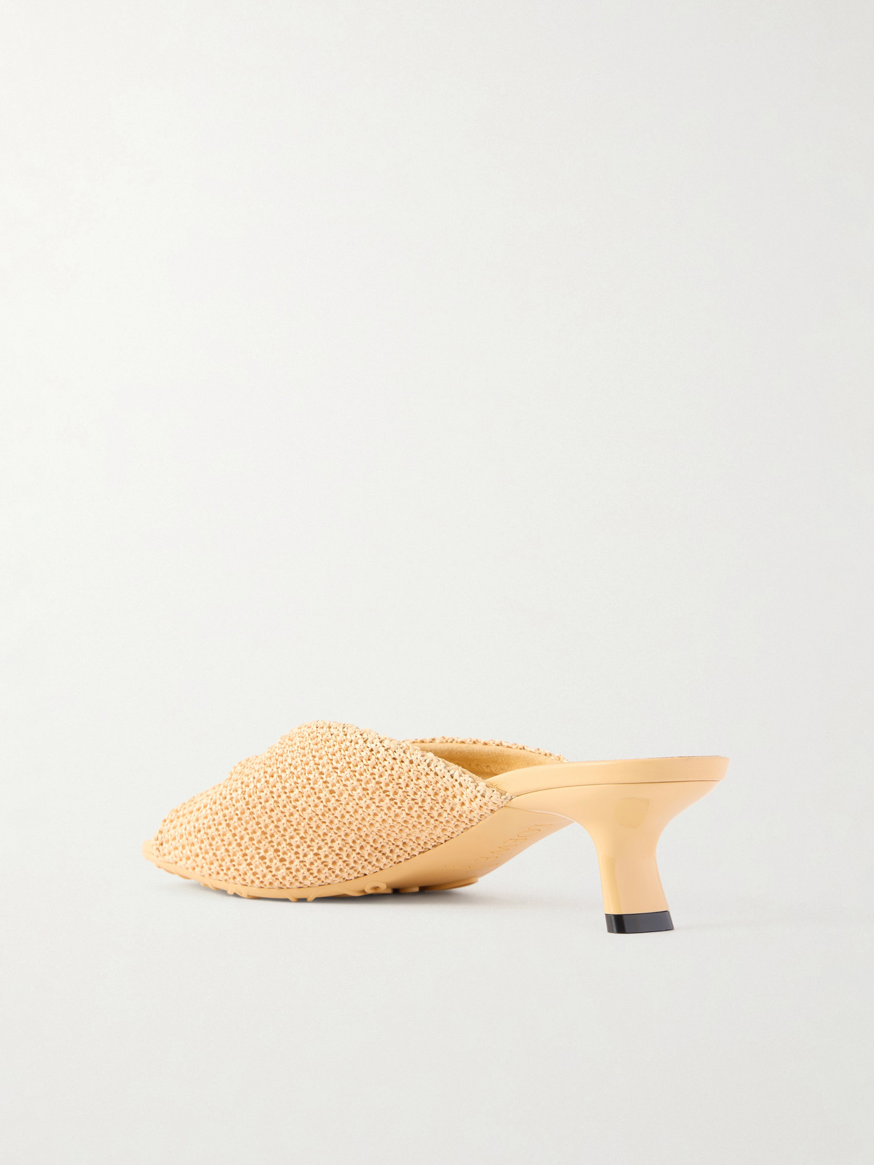 + Paula'S Ibiza Pebble Raffia-Effect Mules