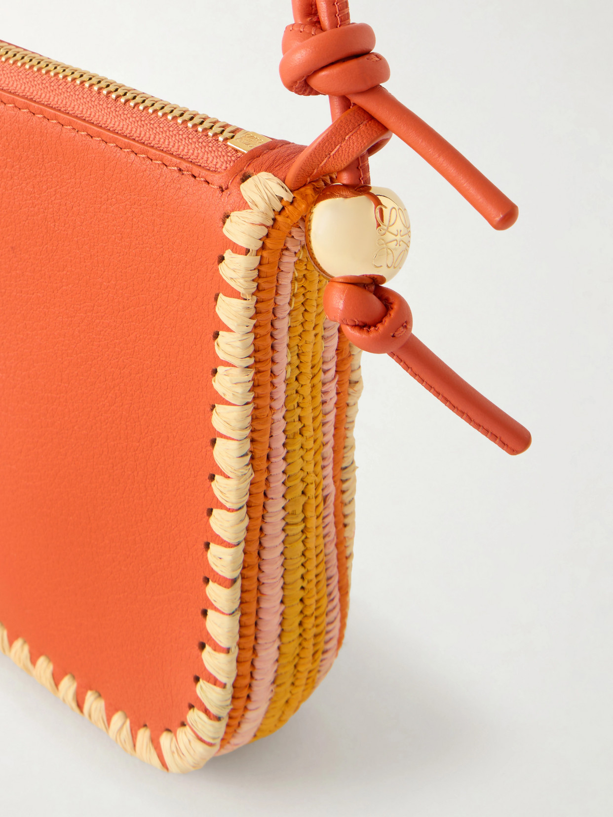 + Paula'S Ibiza Rio Raffia-Trimmed Shoulder Bag