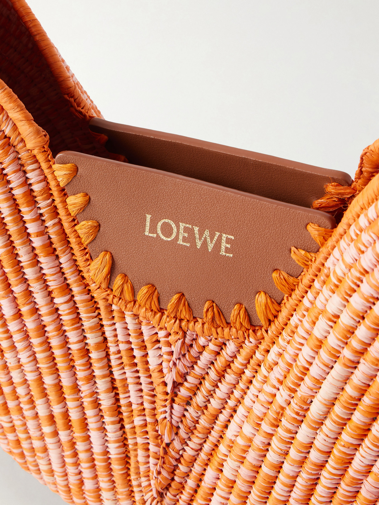 Loewe Medium Swing Shoulder Bag In Orange