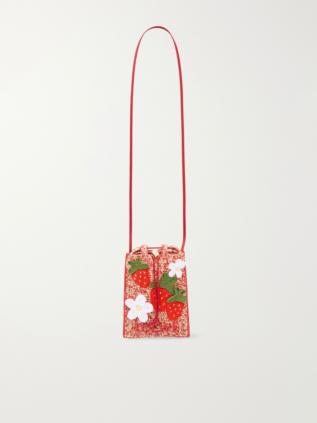 plus paula s ibiza leather trimmed embroidered woven raffia bucket bag