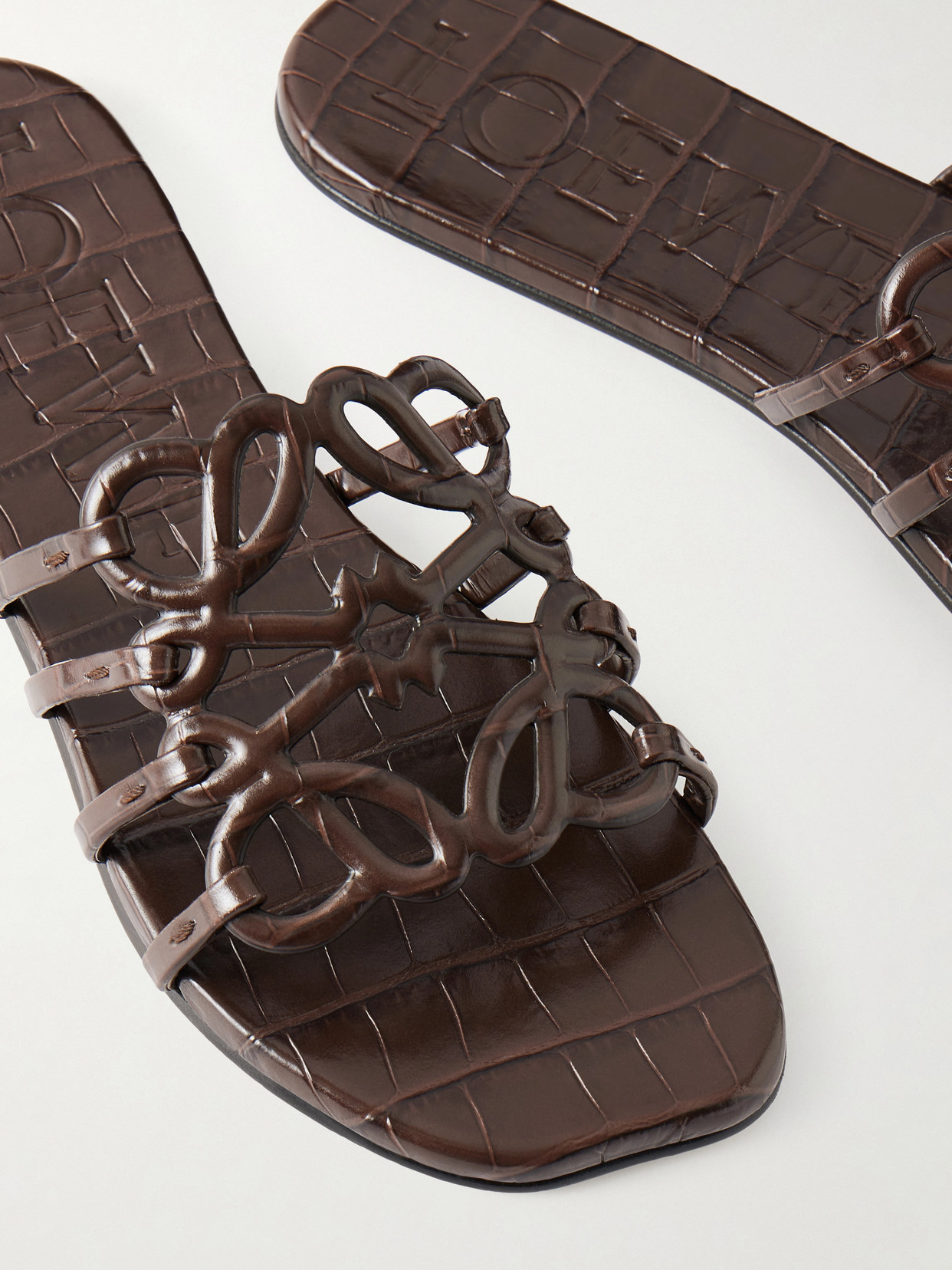Petal Anagram Croc-Effect Slides