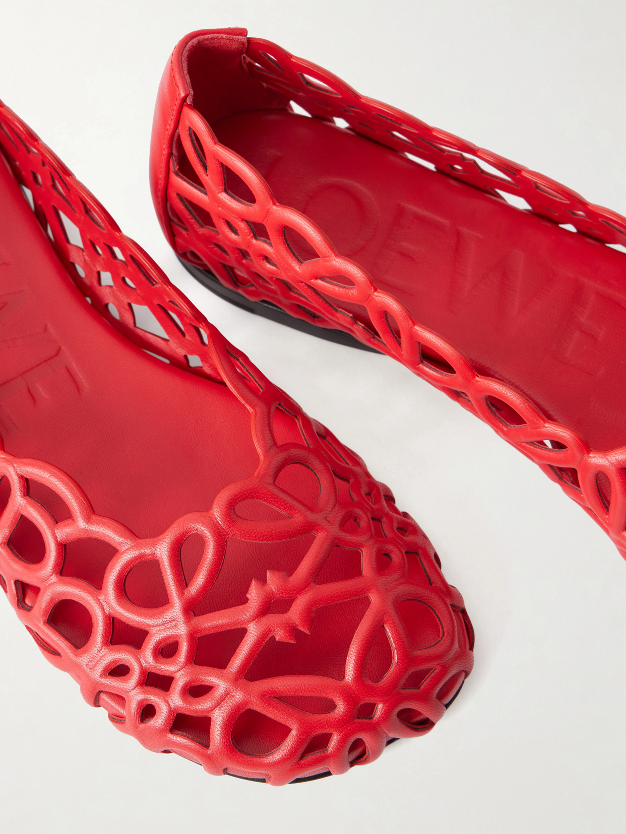 Petal Anagram Ballet Flats