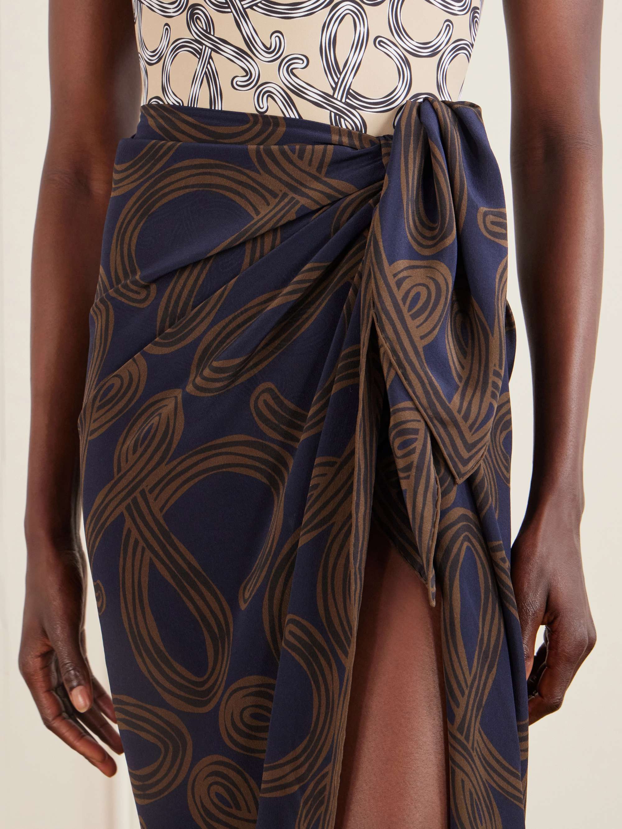 LOEWE + Paula's Ibiza printed silk scarf | NET-A-PORTER