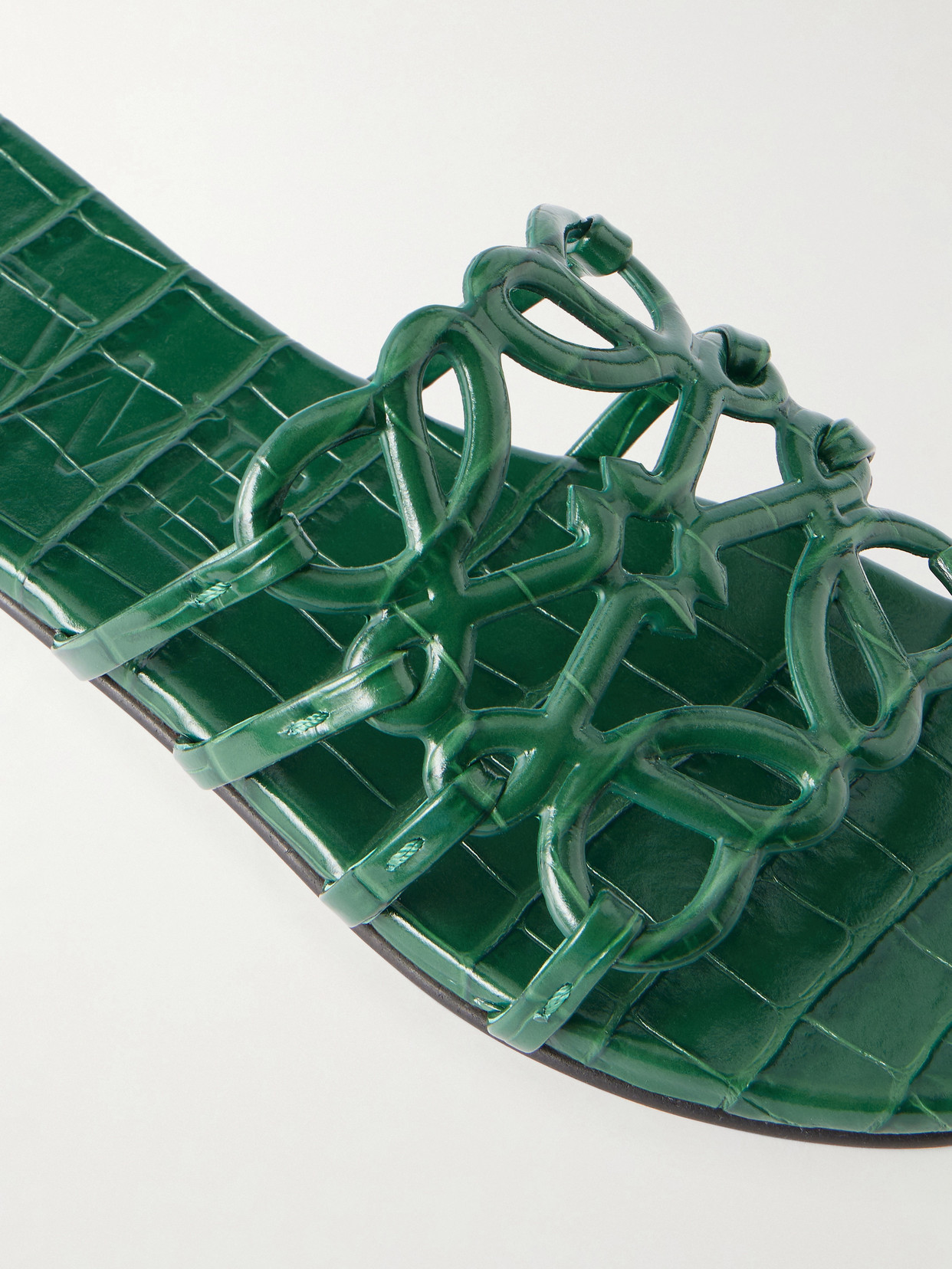 Petal Anagram Croc-Effect Slides