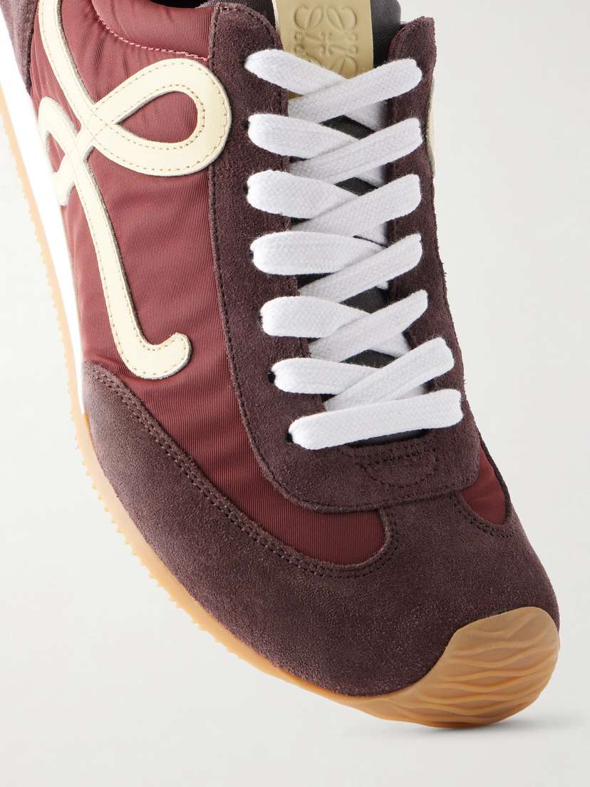 Loewe Ballet Runner 2.0 Logo-appliquéd Suede-trimmed Shell Sneakers | Thumbnail 5 Loewe Ballet Runner 2.0 Logo-appliquéd Suede-trimmed Shell Sneakers | Thumbnail 5