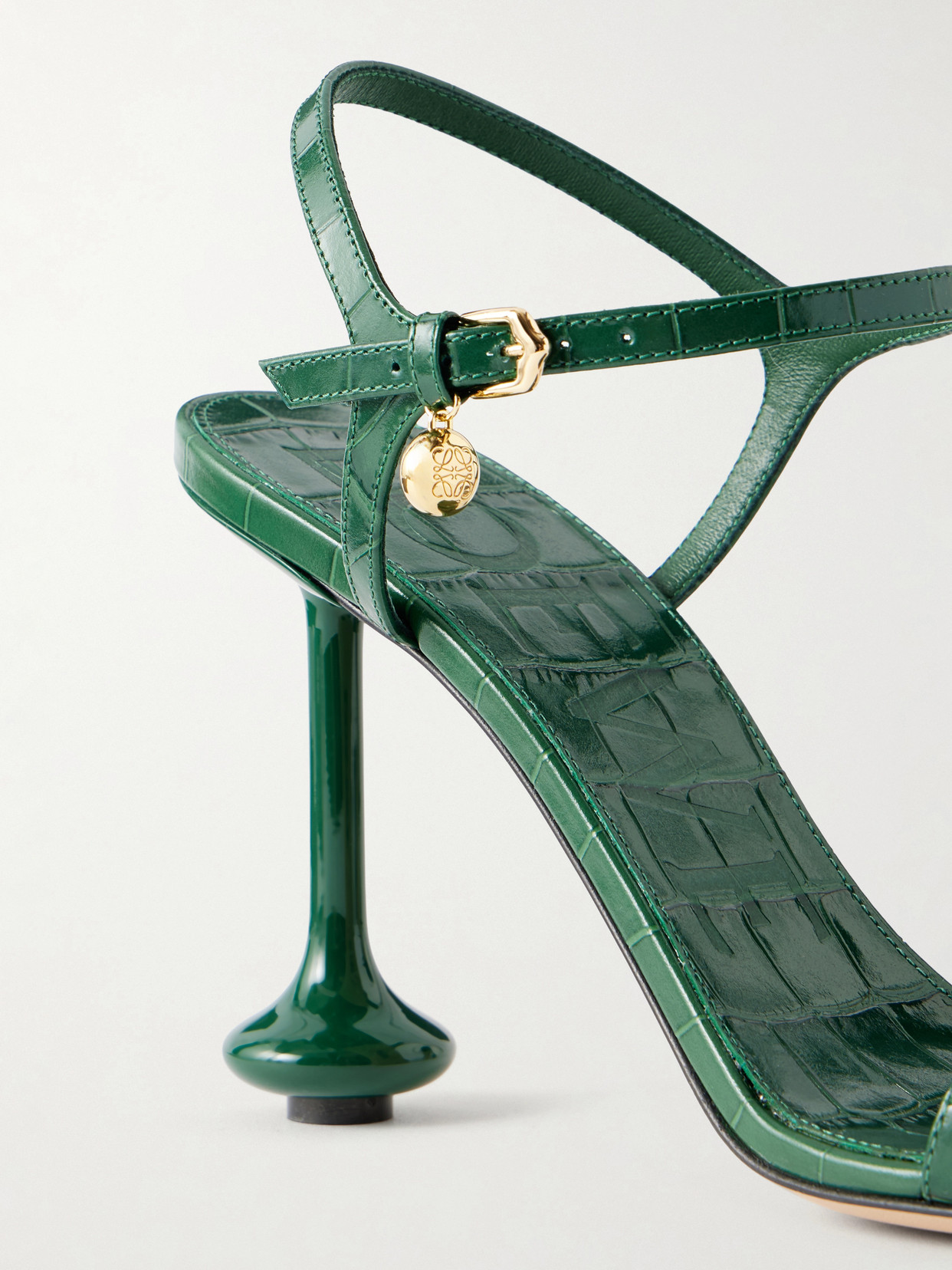 Toy 90 Croc-Effect Sandals