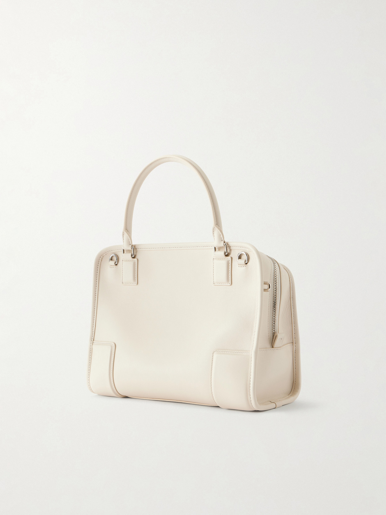 Amazona 180 Logo-Embossed Leather Tote