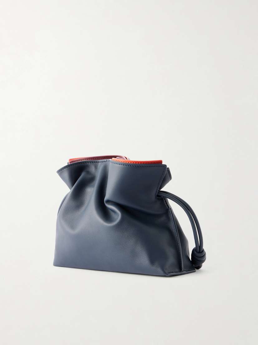 Loewe Flamenco Layers Mini Leather Clutch | Thumbnail 4