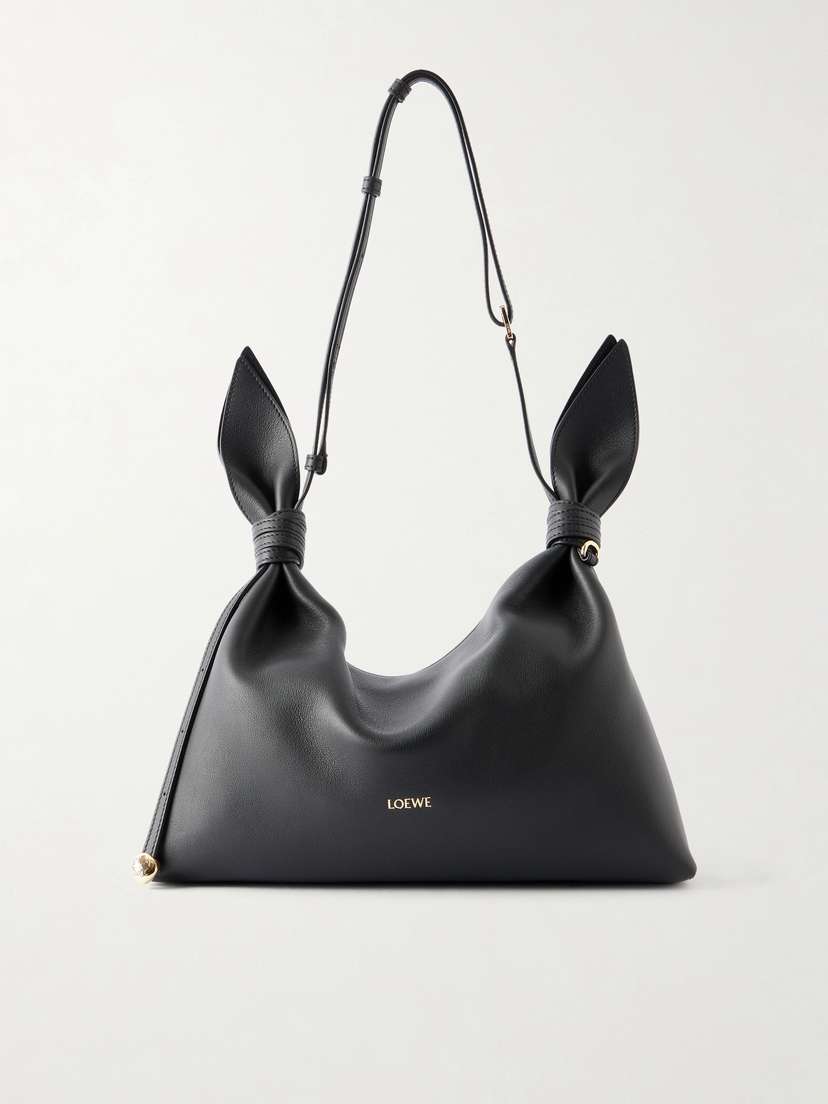 Loewe Scarf Medium Knotted Leather Shoulder Bag