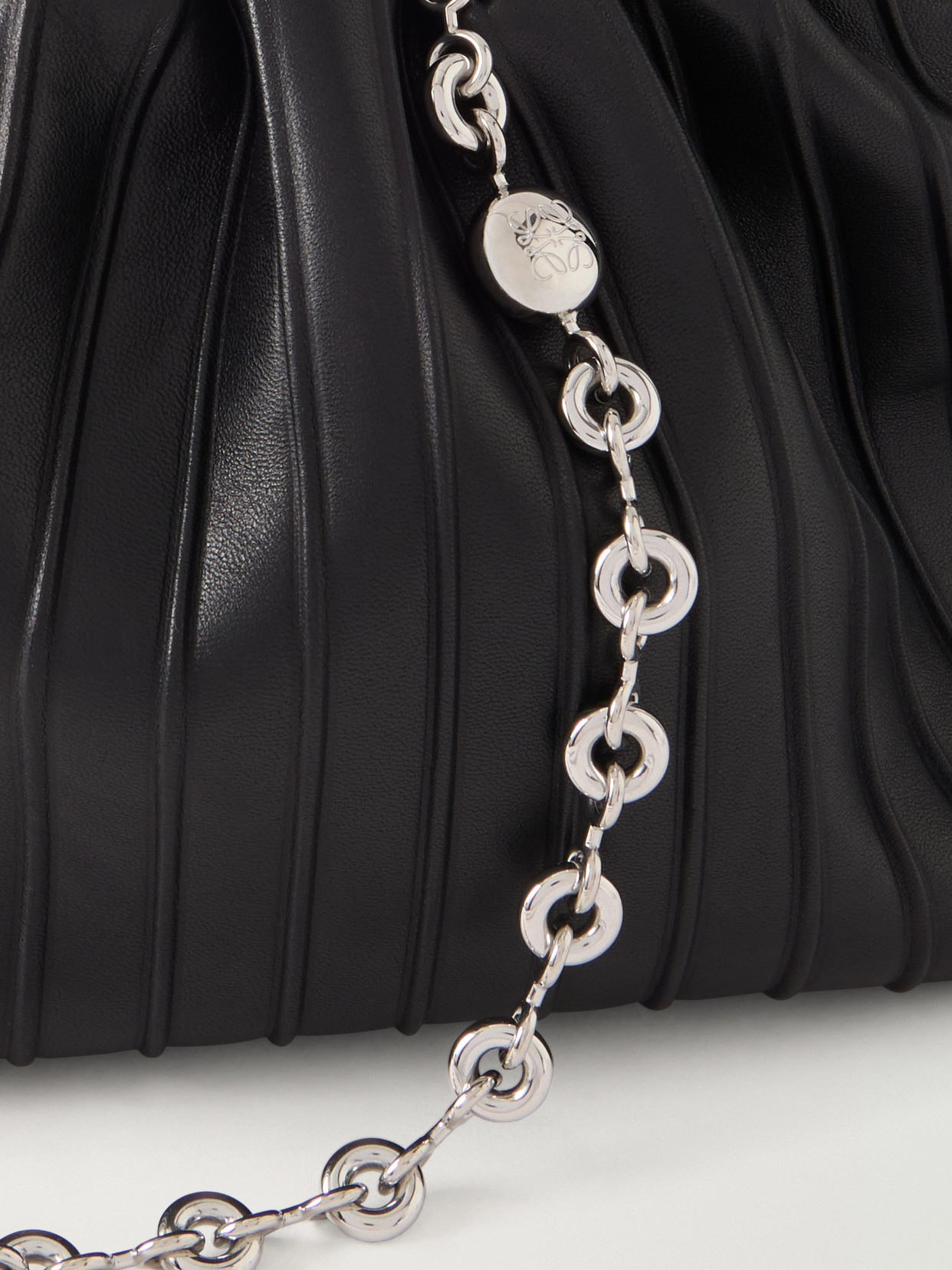 Flamenco Pleated Shoulder Bag