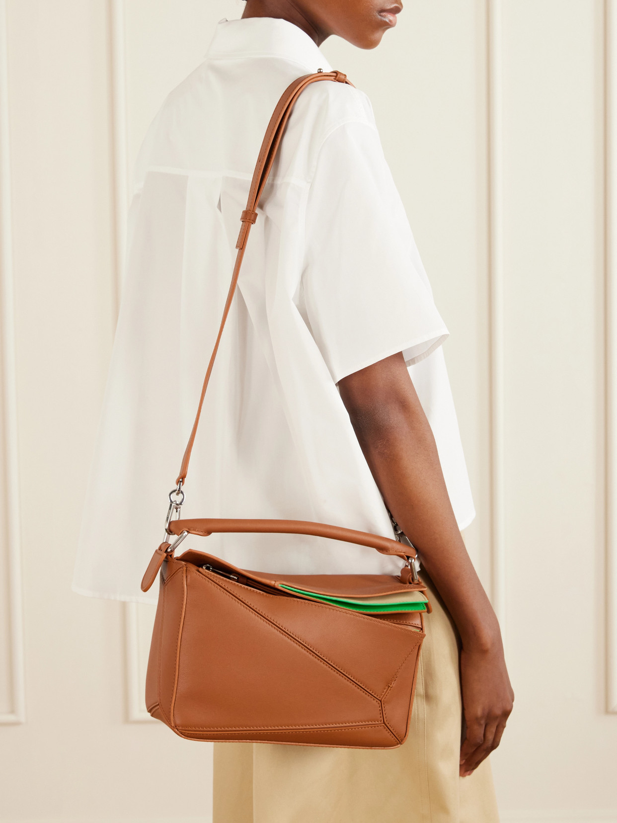 Puzzle Layers Small Shoulder Bag